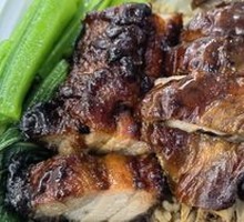 Roast Duck and Barbecue Pork Rice