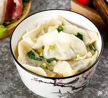 Clear Soup Chive Pork Dumplings