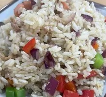 青椒肉丝炒饭