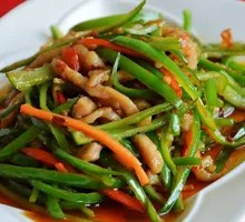 Green Pepper Shredded Pork