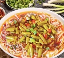 String Bean Noodles