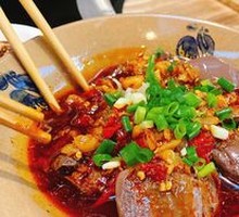 Sour Spicy Chicken Blood