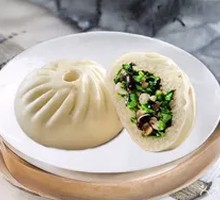 Mushroom and Sprout Dumplings