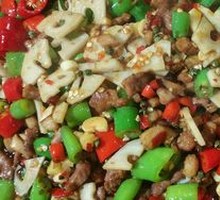 Stewed Duck with Fresh Chilies