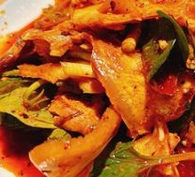 Pork Head Salad with Houttuynia Herb