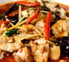 Sichuan-style Frog with Young Ginger