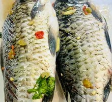 Grilled Crucian Carp