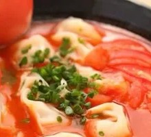 Tomato Soup Dumplings