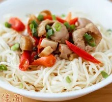 Pickled Pepper Pork Intestine Noodles