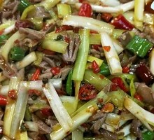 Spicy Tripe Stir-fry