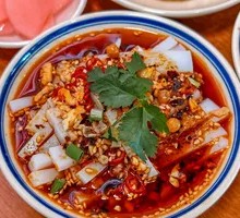 Cold-mixed glass noodles