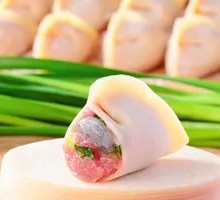 Leek and Shrimp Pork Dumplings