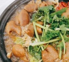 Braised Pork Intestines with Rice