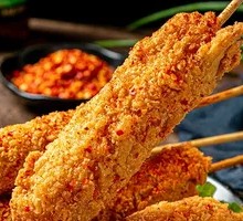 Grilled Corn Chicken Skewers