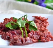 Tripe from the stomach of cattle