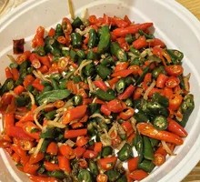 Sour Radish Chicken Offal Stir-fry