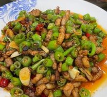 Green Pepper Spicy Pork