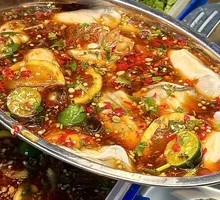Raw-marinated Oysters