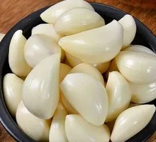 去皮蒜米