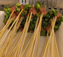 Cilantro Beef Skewers