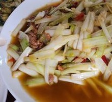 Shredded Pork with Leek Greens