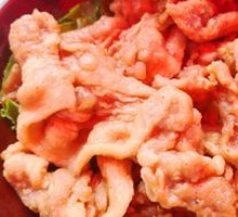 Blanched Pork Slices