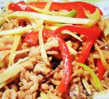 Young Ginger Stir-Fried Pork Strips