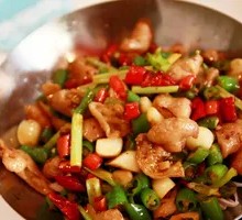 Spicy Pork Intestines Stir-fry