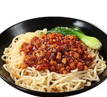 Dry Tossed Noodles with Pork Sauce