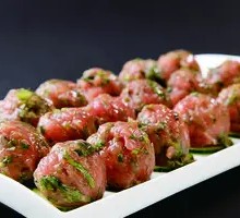 香菜猪肉丸