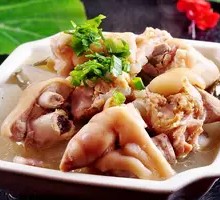 清炖蹄花