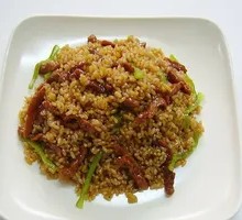 青椒肉丝炒饭