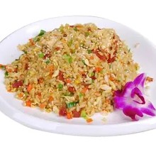Egg Ham Sausage Fried Rice