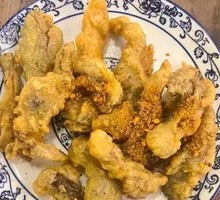 Fried Pleurotus