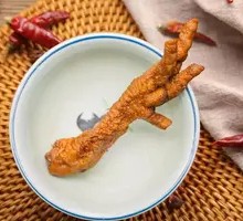 Braised Chicken Feet with Tiger Skin