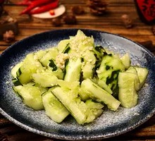 Garlic-Pressed Cucumber