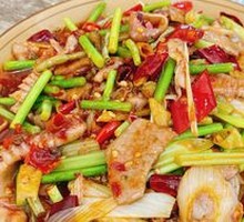 Stir-Fried Tender Three Delicacies