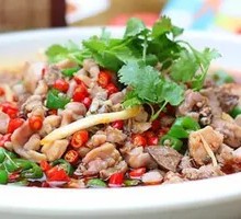 Fresh Spicy Rabbit in Pot