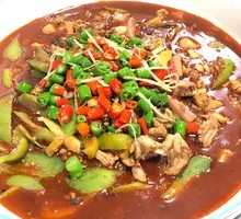 Pickled Pepper Braised Rabbit