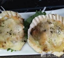 Baked Scallops with Cheese