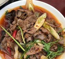 Sizzling Liver Slices