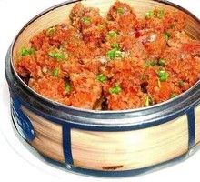 Steamed Pork Ribs with Rice Flour