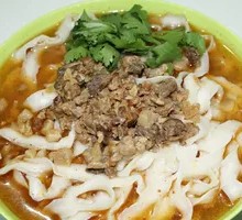 Green Bean Knife-Sliced Noodles