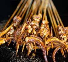 Grilled Squid Tentacles
