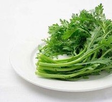 Chinese chrysanthemum greens