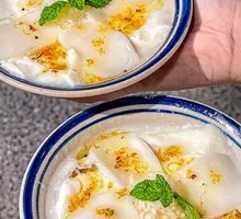 Ice Osmanthus Rice Wine Tofu Pudding