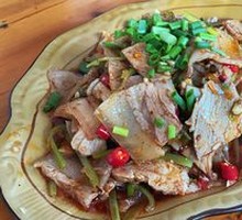 Garlic Pork Slices