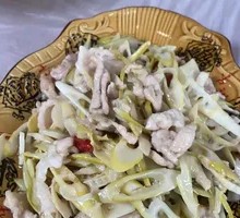 Fresh Bamboo Shoots with Pork Slices