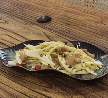 Bamboo Shoots Stir-Fried with Pork Slices