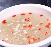 Milk Powder Taro Balls with Fermented Rice Wine